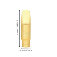 Brass Alto Saxophone Mouthpiece Includes Ligature and Cap Alto Sax Mouthpiece