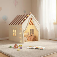 Kids Play Tent House Portable Princess Castle Tent Sturdy Metal Frame for Girls
