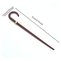 Dollhouse Cane Slender Dollhouse Walking Stick Alloy for Collectors