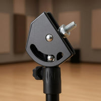 Adjustable Drum Pad Stand Metal Bracket Folding Tripod Drum Stand Rubber Feet