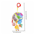 Baby Carriage Hanging Toy Teether Activity Cushioned Travel Friendly