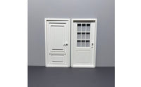 Dollhouse Door Framed Panel Openable Dollhouse Door DIY