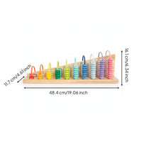 Educational Math Board Hands-on Learning Educational Math Toy Slanted