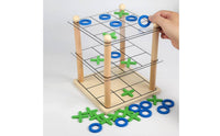 3 Layer X and O Toe Reasoning Training 3D X and O Toe Educational Toy