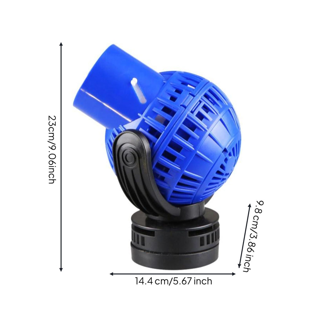 Quiet, powerful wave pump for aquariums.