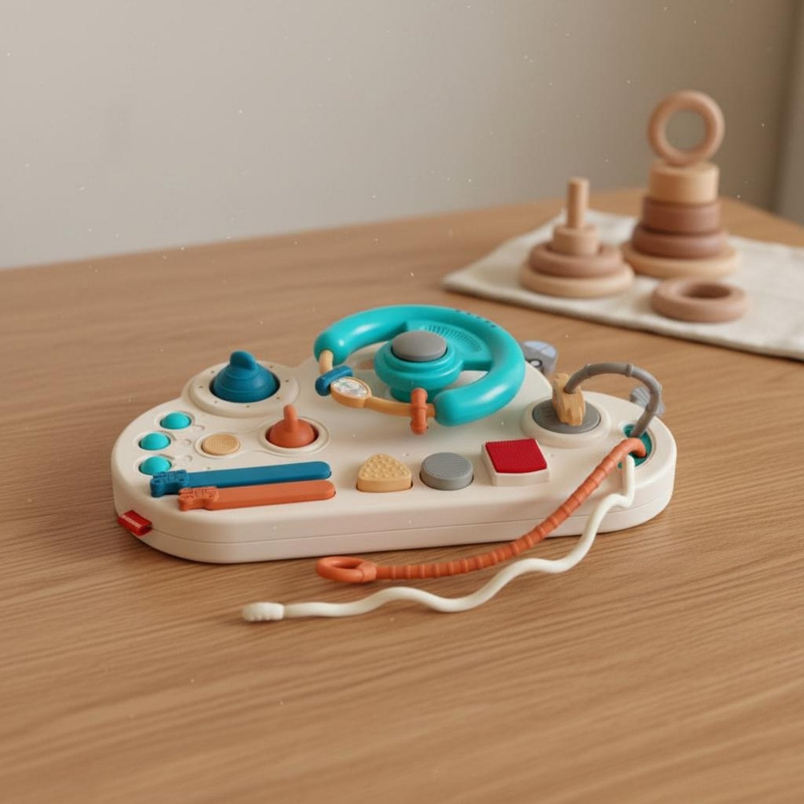 Multifunctional Steering Wheel Toy High Quality Materials for Baby Carrier