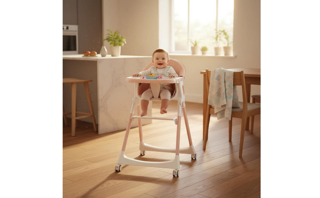 Adjustable Baby Dining Chair Easy to Clean Adjustable Toddler Seat for Toddlers