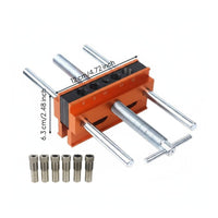 Positioning Guide Multi Function Carpentry Dowelling Jig Easy to Lumber Dowel Drill Guide for Woodworkers, DIY Users, Furniture Making