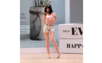 Girl Holding Ice Cream Figure Highly Detailed for Dioramas
