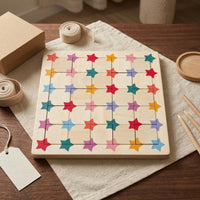 2 Pieces Color Pair Board Focus Training Geometric Matching Game