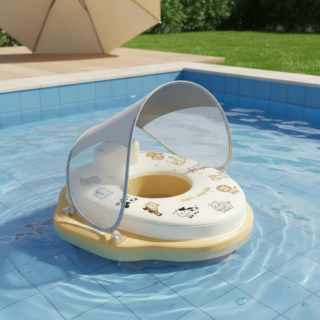 Baby Pool Buoy with Canopy Included Canopy Baby Buoy UPF 50+ for Toddlers