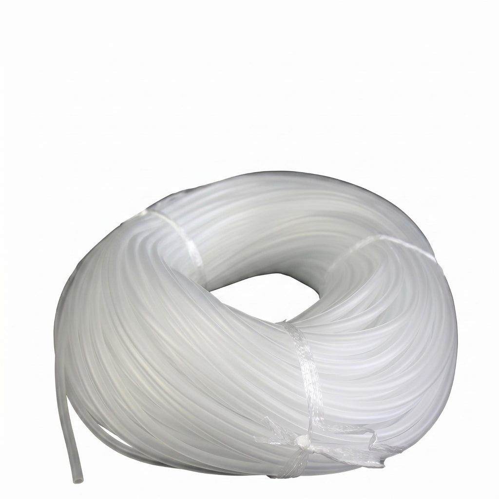 Aquarium Air Tube Translucent White Air Tube Coiled for Oxygenation