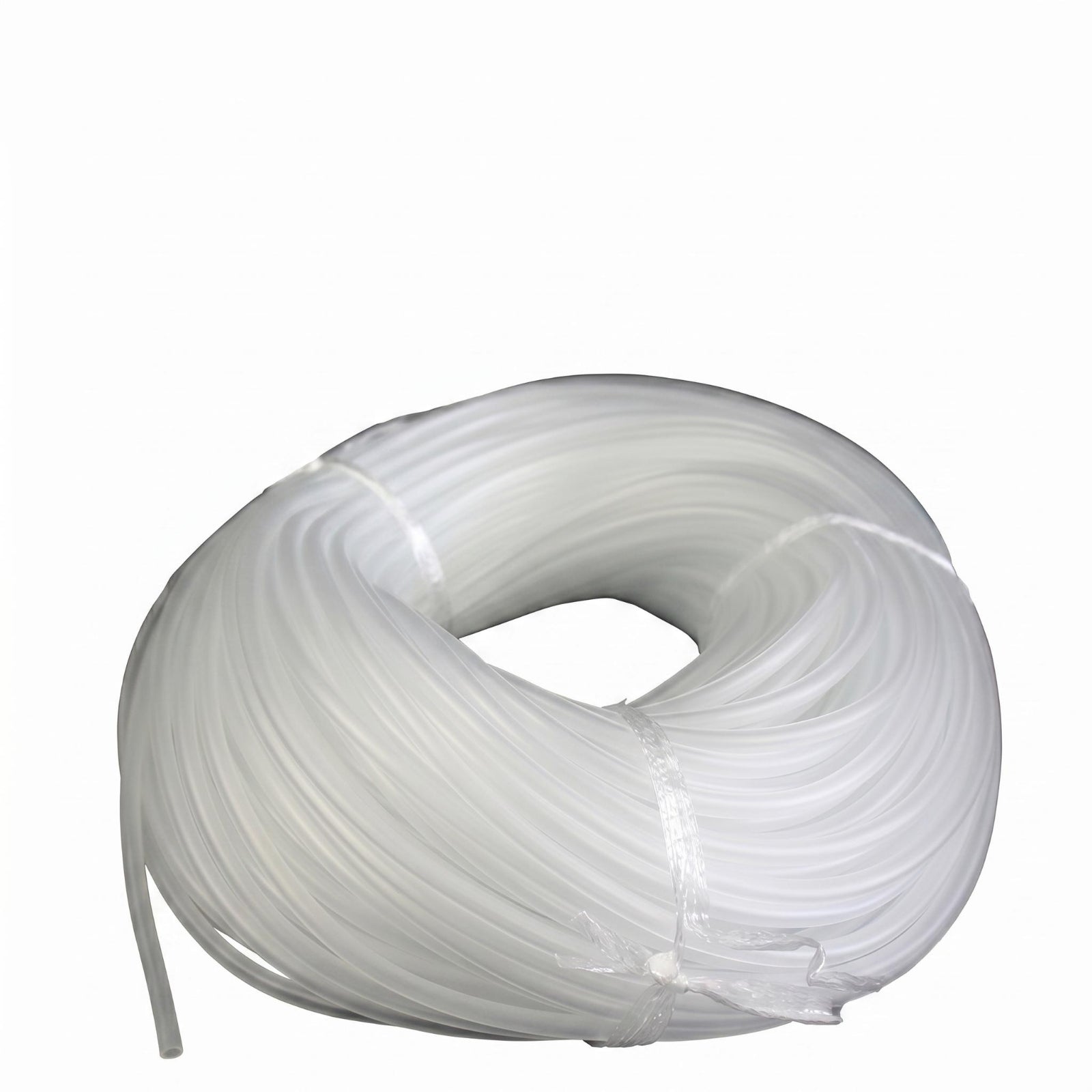 Aquarium Air Tube Translucent White Air Tube Coiled for Oxygenation
