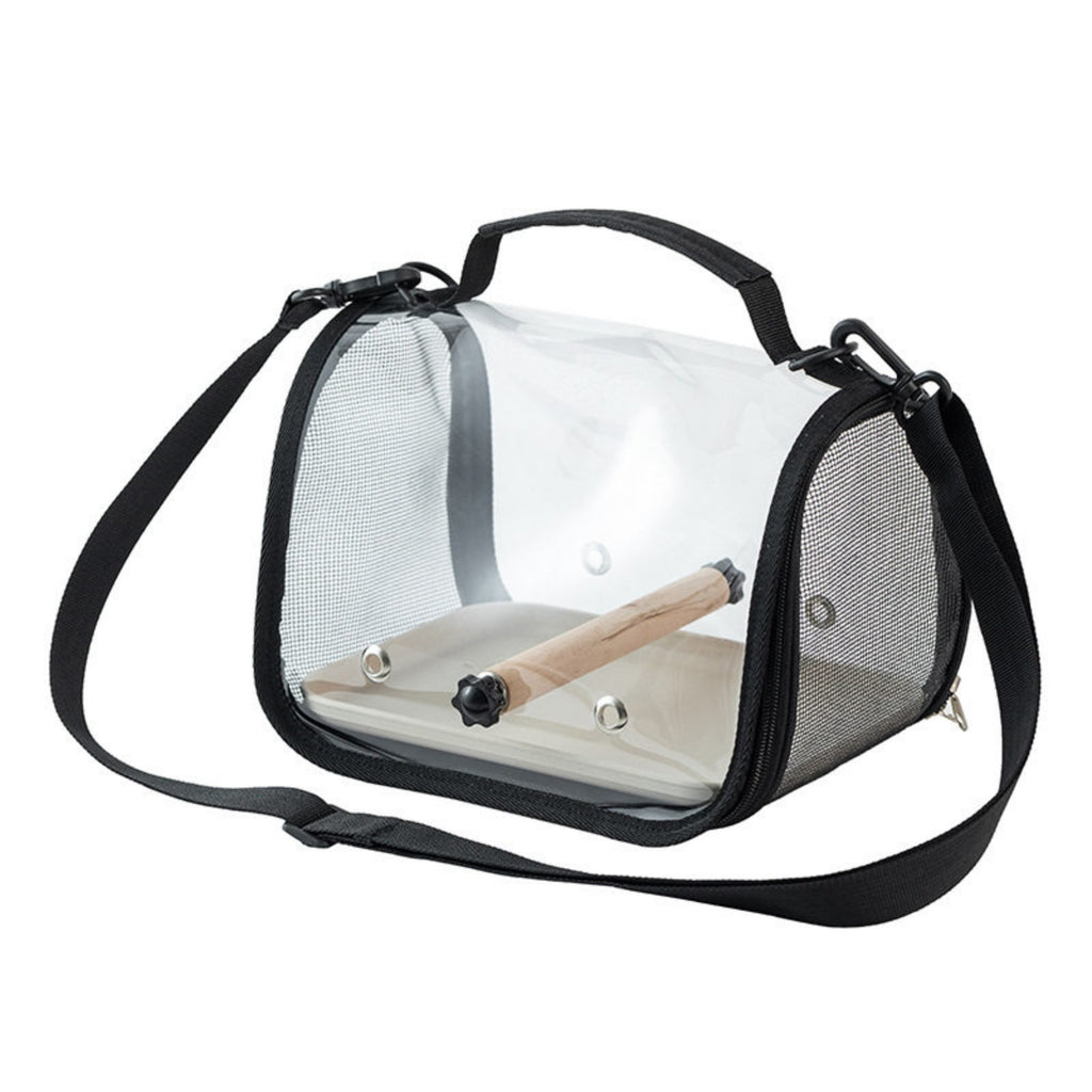 Clear viewing panel avian Satchel Portable Astronaut Pet Backpack Breathable Design