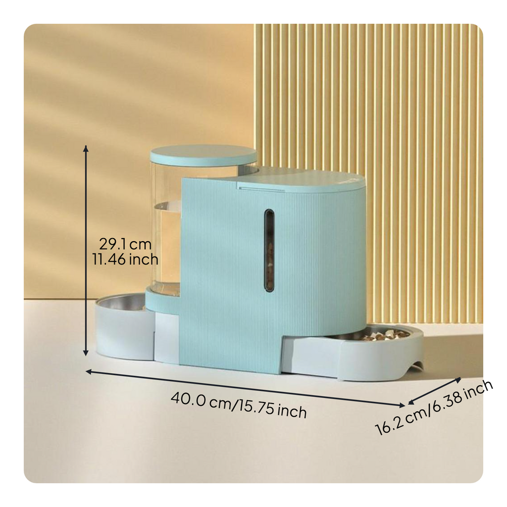 Automatic pet feeder with timer