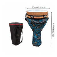 African Hand Drum Easy to Learn Bright Tone Percussion Instrument for Beginners