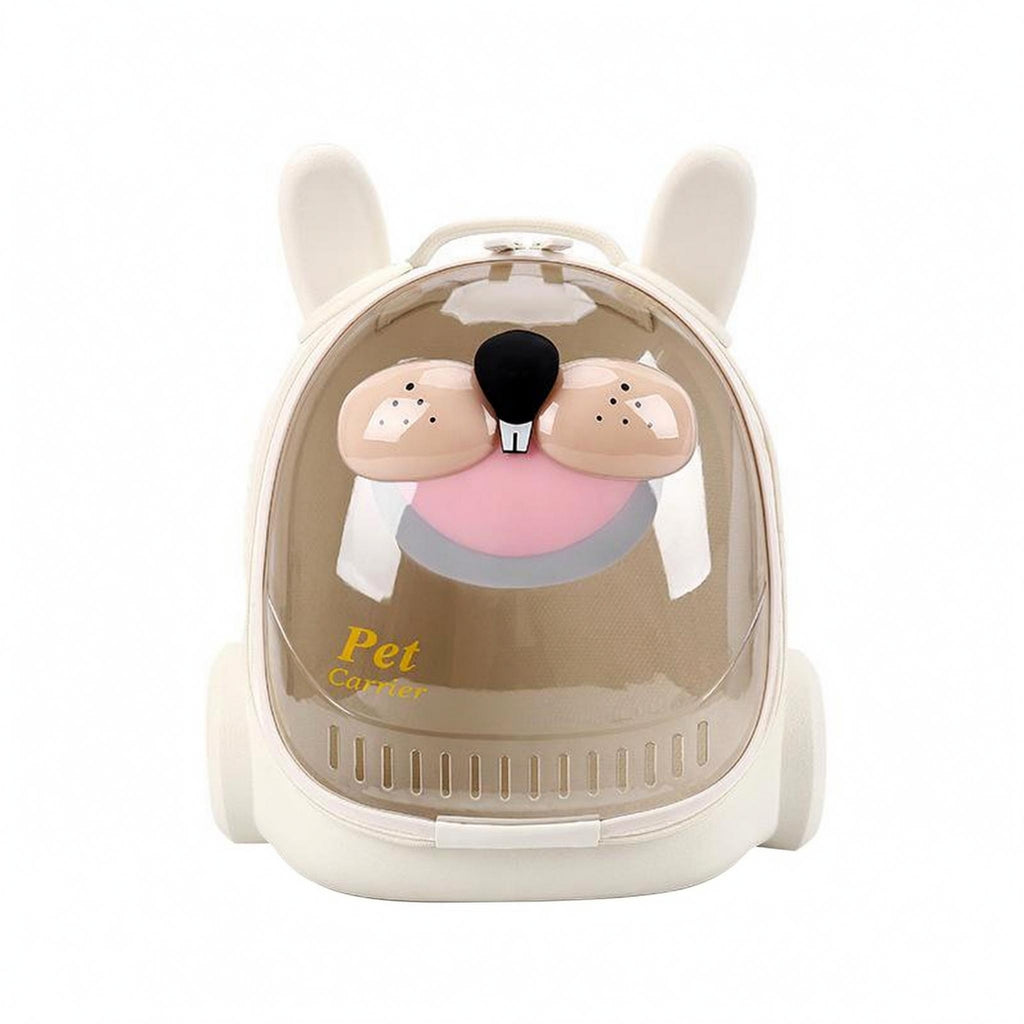 Space Capsule Pet Carrier Ventilated Cat Backpack Carrier Top Handle