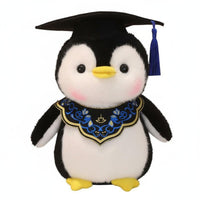 Doctor Penguin Stuffed Toy Cute Graduation Penguin Stuffed Toy Soft for Girls