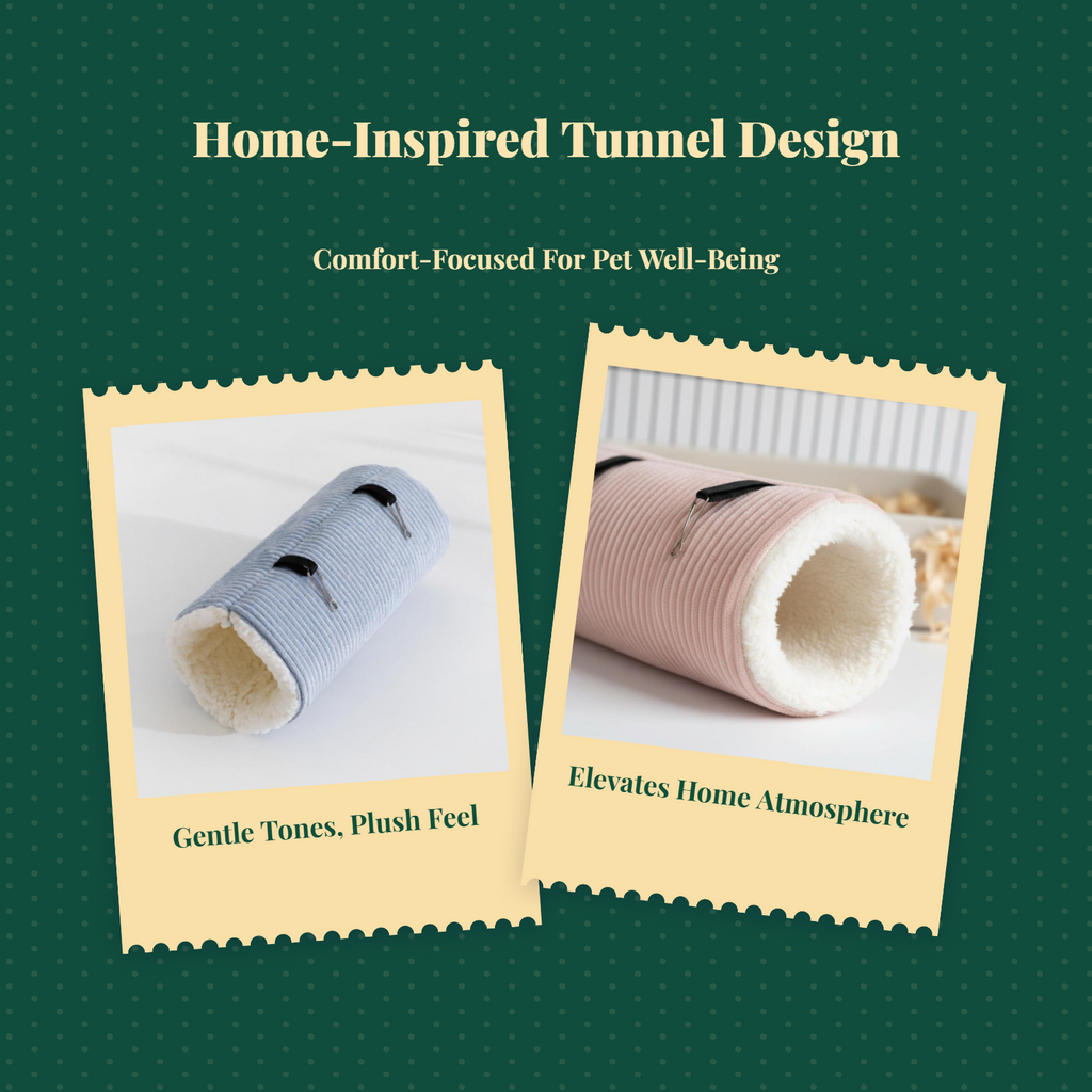 Plush Hanging Bed, Winter Hut, Small Pet Enclosure