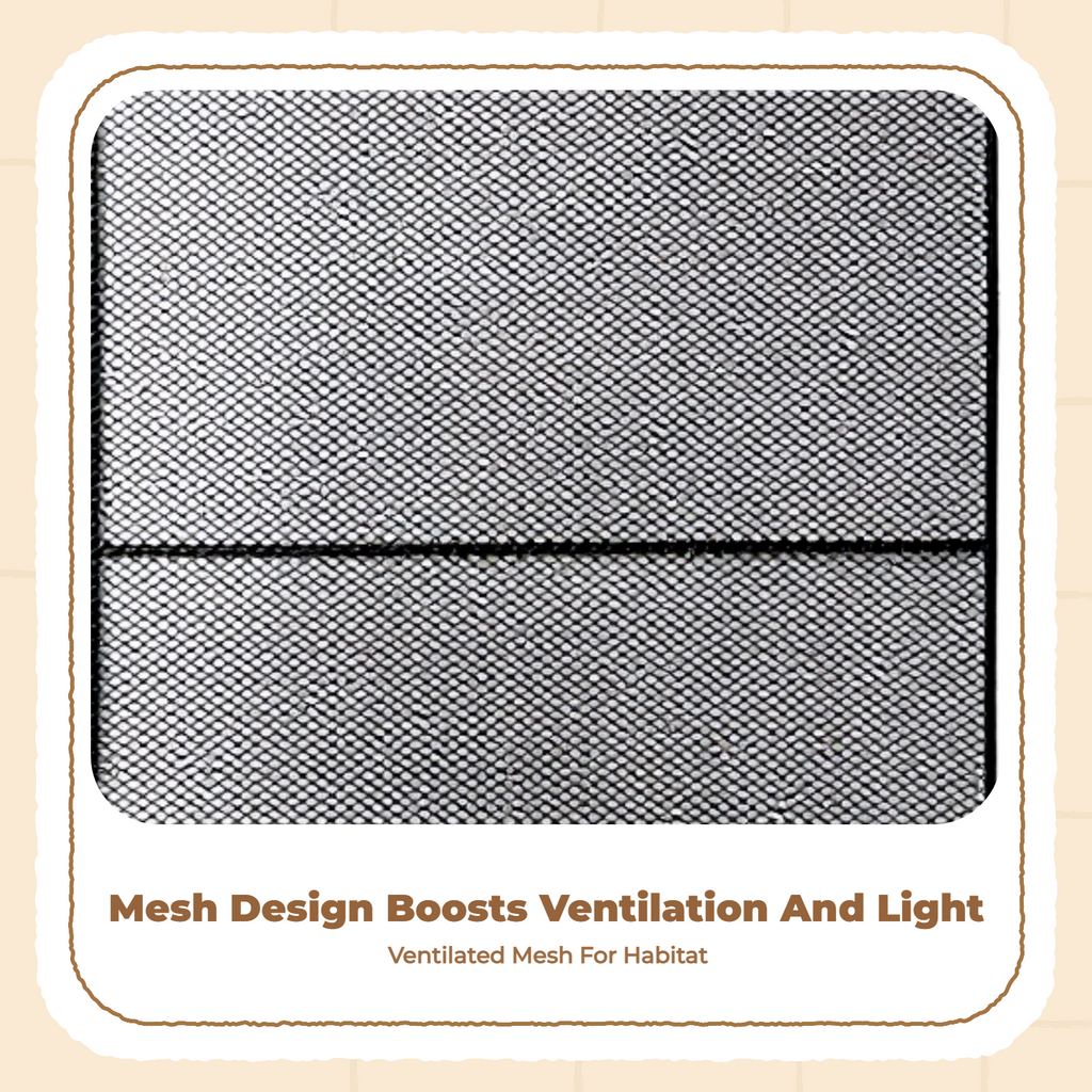 Turtle mesh cover prevents escapes