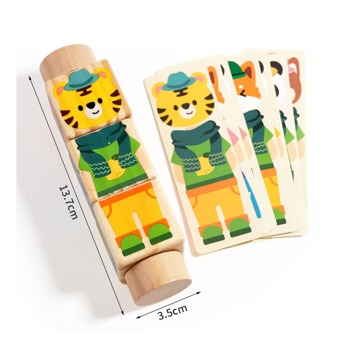 Rotating Creature Game Screenscreen-Unrestricted Play Wooden Creature Matching