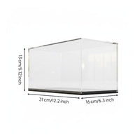 Car Model Display Case Dustproof Storage Item High Clarity for Collection Shelf