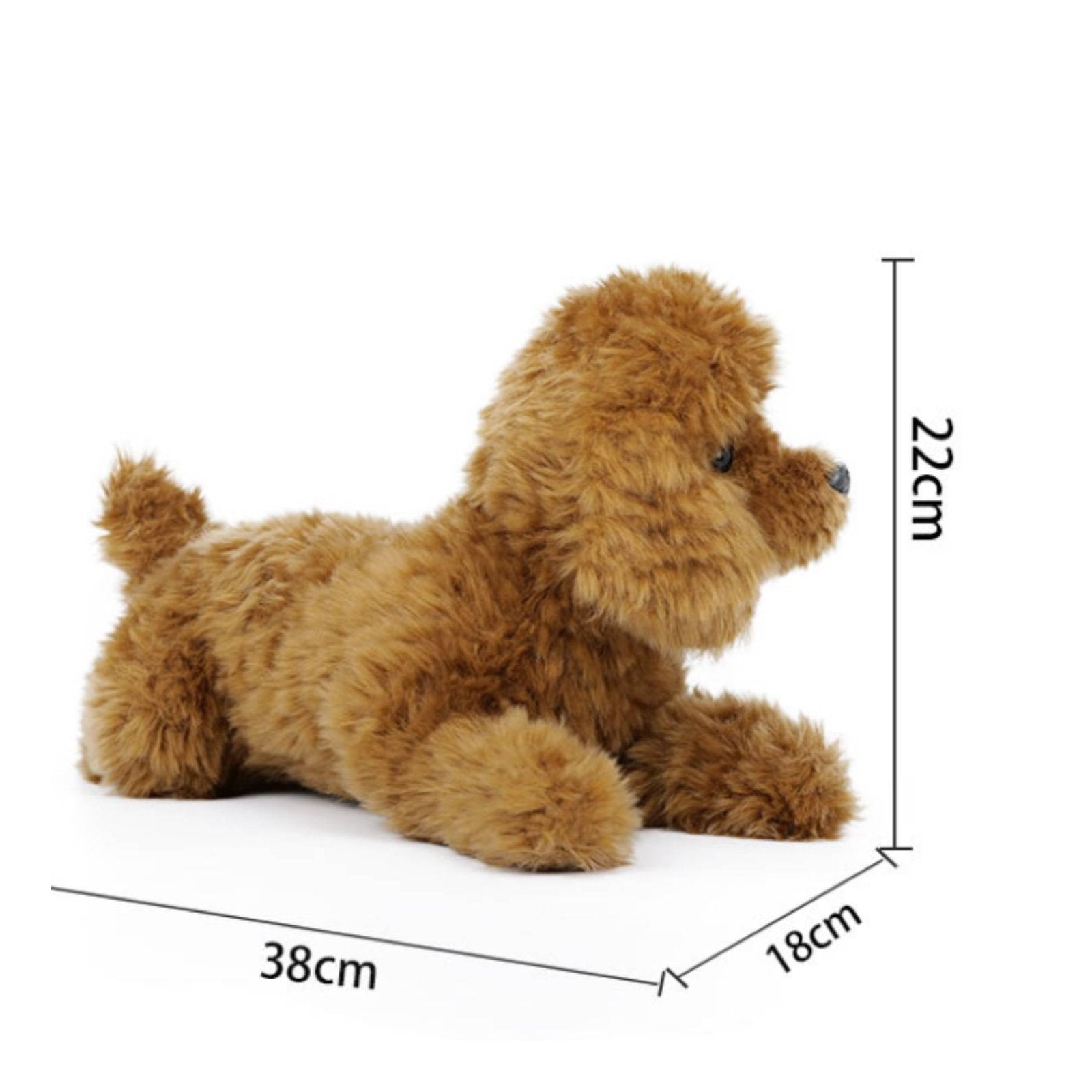Teddy Dog Soft Toy Bedtime Companion Soft Toy Puppy Cuddly for Children