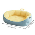 Washable Cat Bed All Season Cuddler Dog Bed Non-Slip Bottom for Small Dogs, Cats