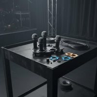 Multi-Mic Holder Tray Easy Installation Mic Storage Rack for Musicians