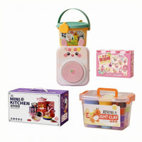 Kids Pottery Wheel Compact Creative Play Set Beginner-Friendly for Art Practice