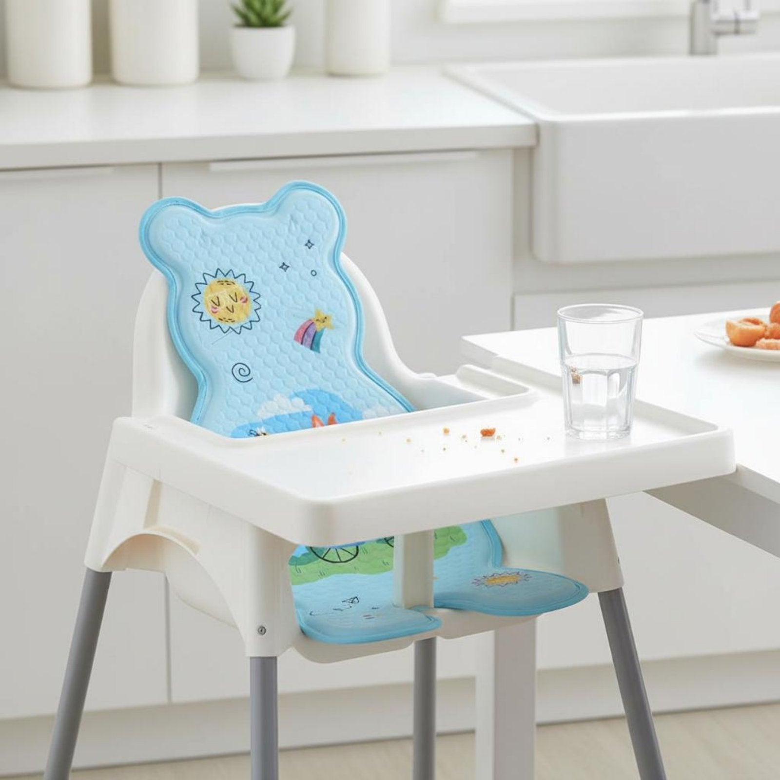 Cooling Stroller Seat Pad Easy to Clean Summer Baby Stroller Mat Soft for Babies