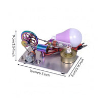 Stirling Engine Model Heat Powered Desktop Stirling Engine Energy Conversion