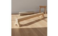 Wooden Balance Beam Simple Modeling Kids Gymnastics Training Beam for Home Gym
