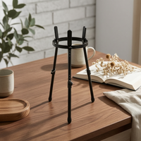 Hand Drum Stand Foldable Adjustable Drum Stand Rubber Feet Instrument Support