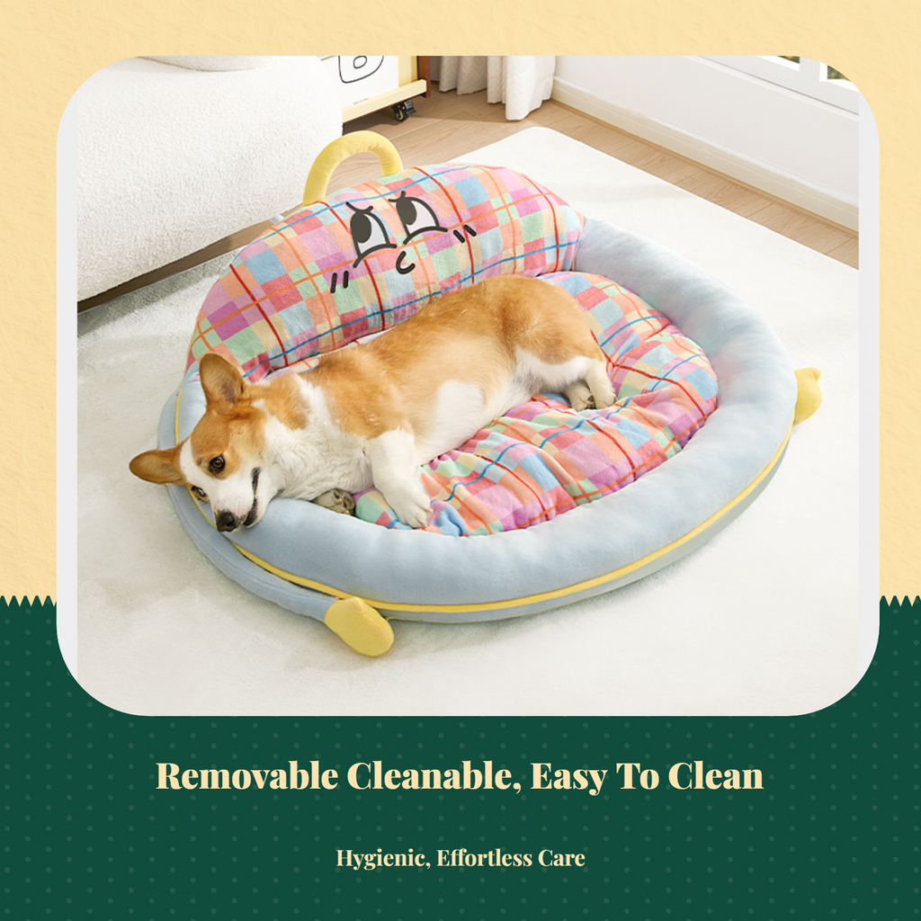 Pet Bed, Cozy Dog & Cat Sofa, All-Season Comfort