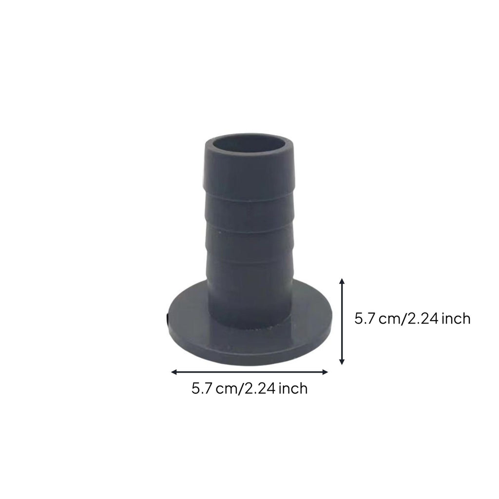Aquarium plastic pump adapter