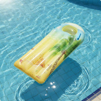 PVC Swim Raft Wholesale Floating Lounge Mat Lightweight for Beach
