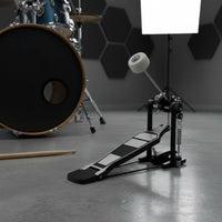 Kick Drum Pedal Heavy Duty Bass Drum Foot Pedal Responsive Action for Beginners