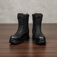 1/6 Combat Boots Realistic Texture 12 Inch Action Figure Shoes for Collectors