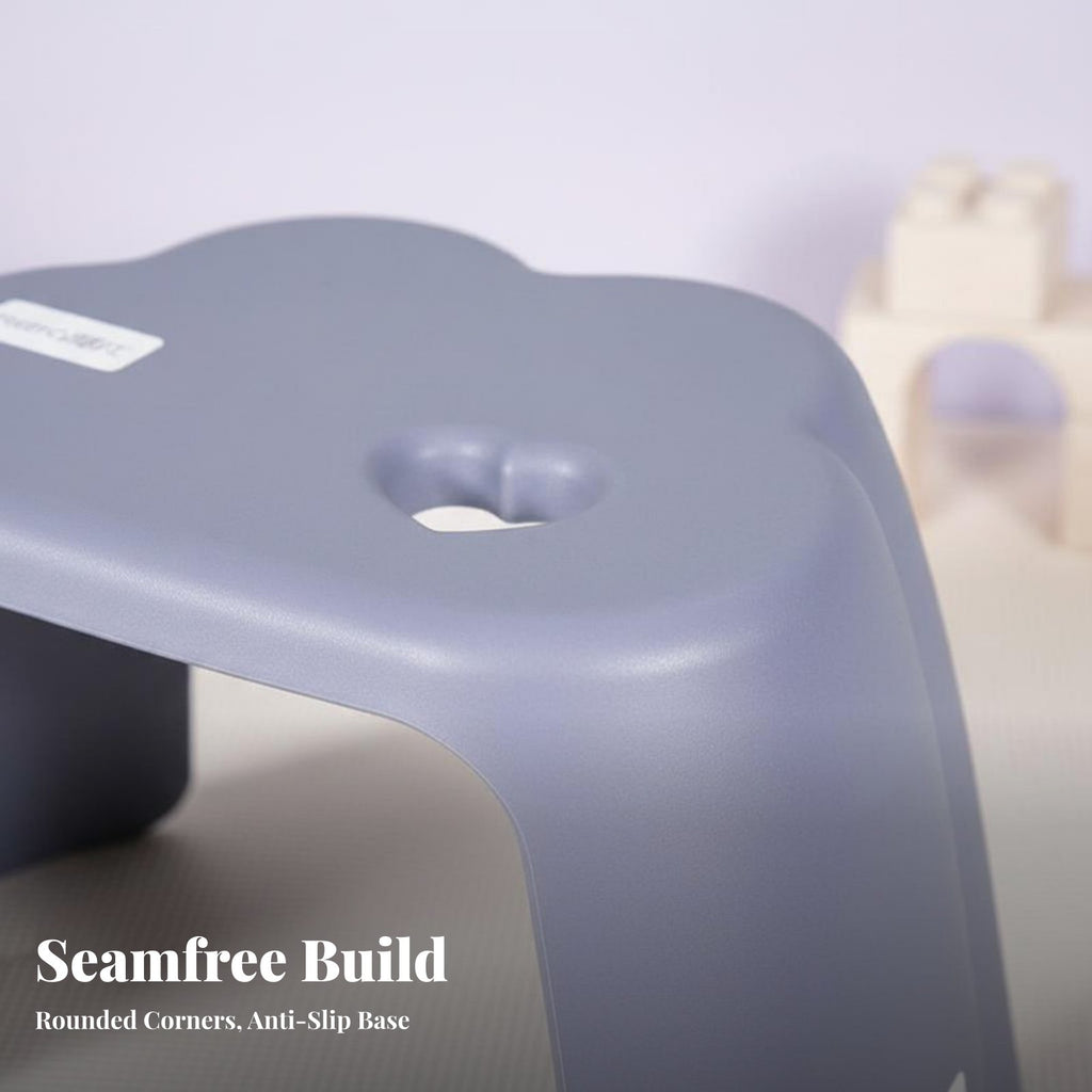 CumulusShaped Seat Cartoon Design Small Stool Cute Appearance for infants, Parents