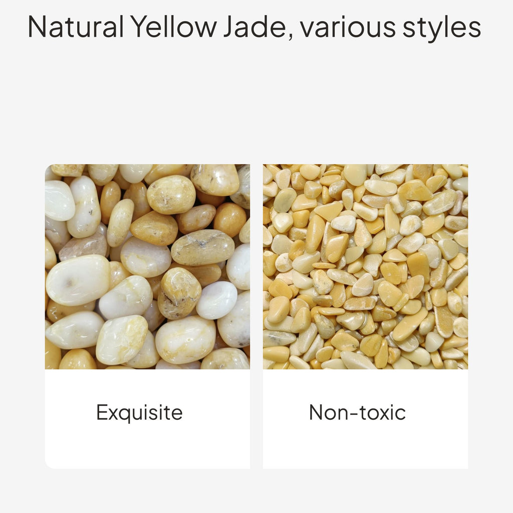Golden Greenstone Gravel for Aquariums, Pots, Landscaping
