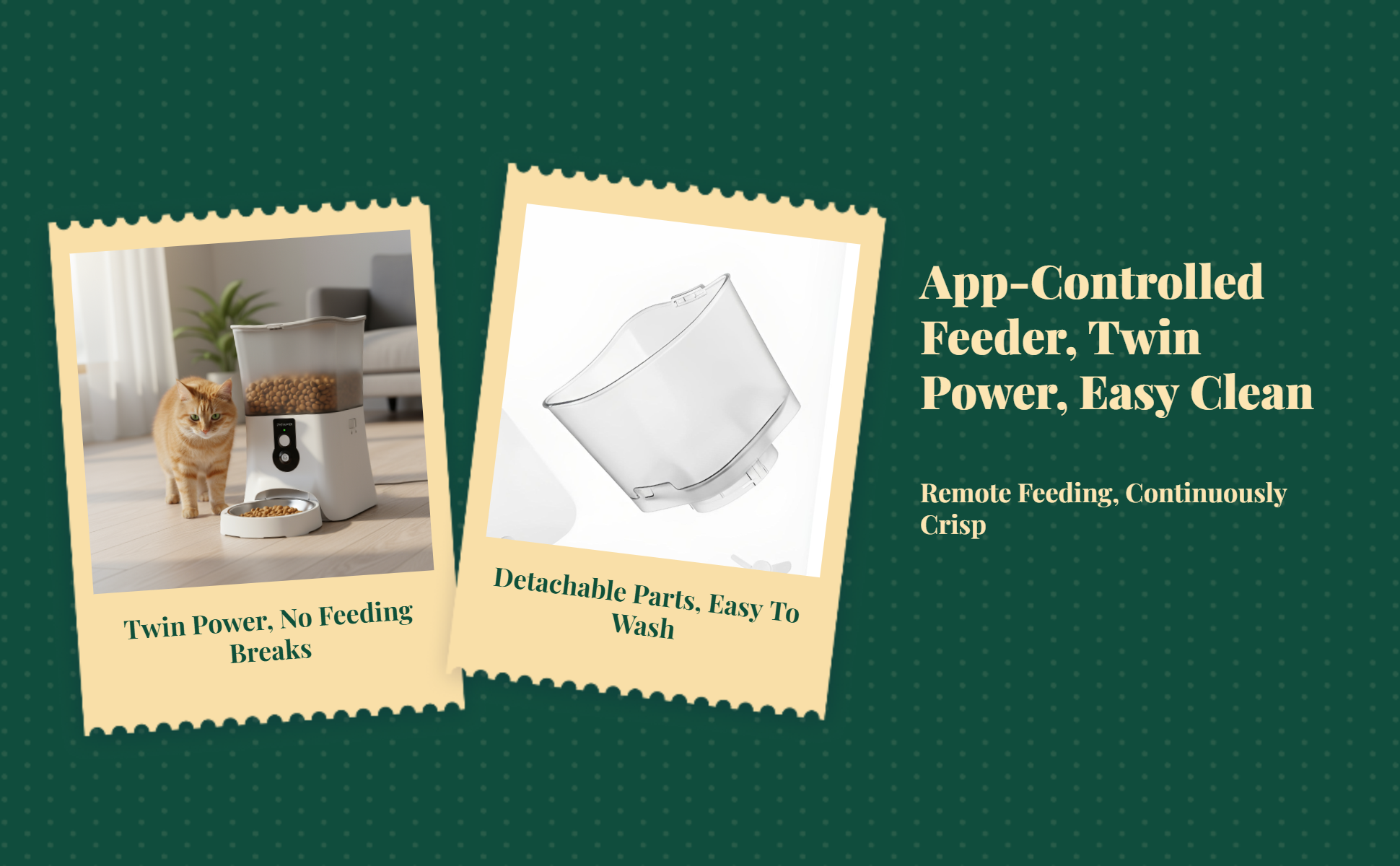 App-Controlled Cat Feeder