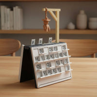 Hangman Board Game Educational Portable Hangman Set Vocabulary Building