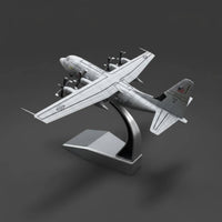 C-130J Model Airplane 1:200 Scale Collectible Item Detailed Finish Desk Decor for Aviation Fans