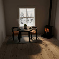 1/12 Scale Dining Table and Chairs Simulation Model for Miniature Scene