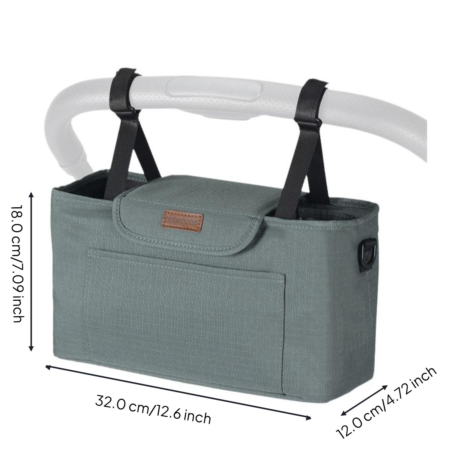 Large capacity stroller bag