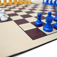 Four-Player Chess Set Multicolor Strategy Game Large