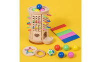 Wooden Balance-Stick Game Interactive Educational Balance Game Tabletop