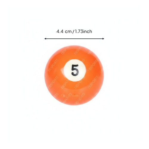 16 Pieces 44 Mm Billiard Ball Set Easy to Read Numbers 16 Ball Billiard Set