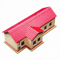 Model Railway Station N-Scale Railway Station Kit Detailed for Hobbyists